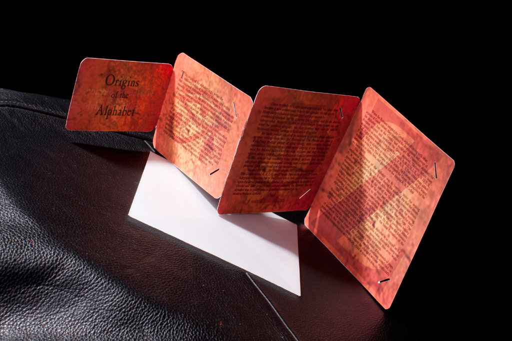 typography club brochure